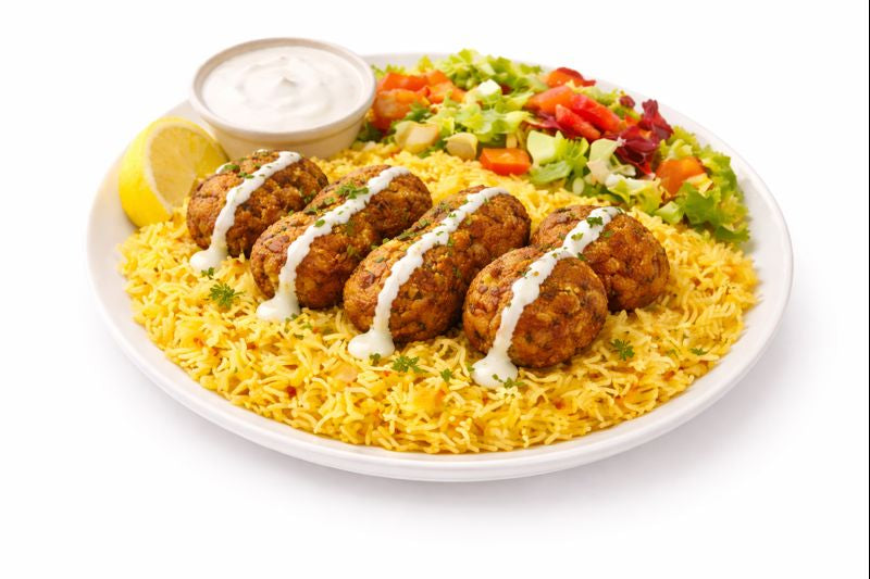 Falafel Over Rice