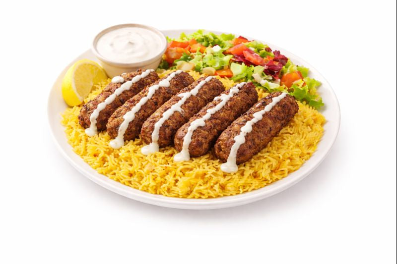 Kofta Kabab Over Rice